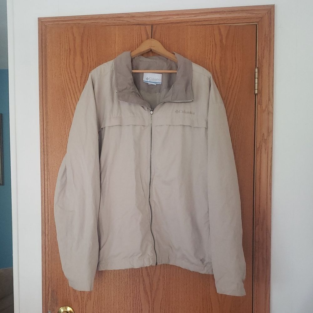 Very Nice Lightweight Columbia Coat Jacket Sz XXL